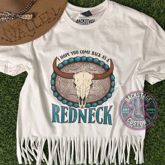 Wallen Redneck Fringe Tee - Picture 2 of 5
